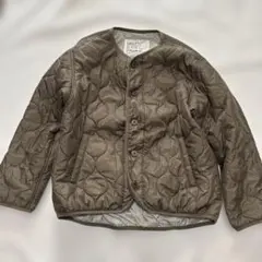 STUDIO CLIP キルティングジャケット　カーキ