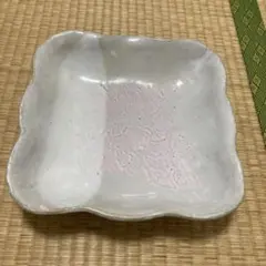 陶芸 鉢 菓子鉢 皿 四方鉢 手作りのサムネイル