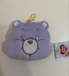 Care Bears リール付きパスケース ケアベア パープル 紫