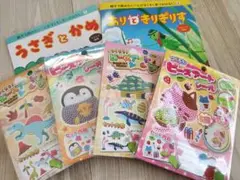 ビーズアートシールと絵本セット