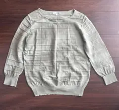 NATURAL BEAUTY BASIC M ライトグリーン レディースM