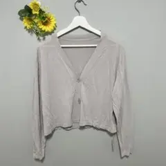 【earth music&ecology】カーディガン　薄手　レディース　F