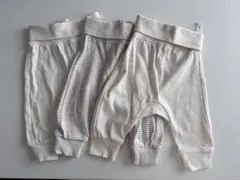 【H&M】新生児用 柔らかいコットン素材のボトムス 3点セット