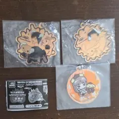 伊藤潤二×サンリオ　アクリルチャーム　黒服の美少年×ルロロマニック　シナモン