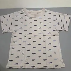 petit main　BOYS 半袖Tシャツ 車柄　アイボリー 110㎝　男の子