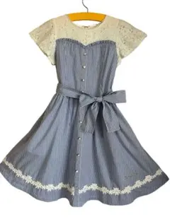 mezzo piano 半袖　ワンピース