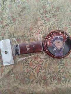 Twisted Wonderland 缶バッジ 消しゴム　スカラビア