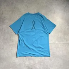 古着 90s〜 アート プリント Tシャツ 半袖 USA製 cityboy 青