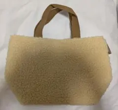 TULLY'S COFFEE ボアトートバッグ