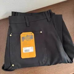 カーハート ダブルニーペインターパンツ ブラック36x32 メキシコ製　新品