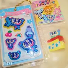 ANGEL BLUE ぷっくりシール　＆ ナカムラくんケーキパーティーマスコット