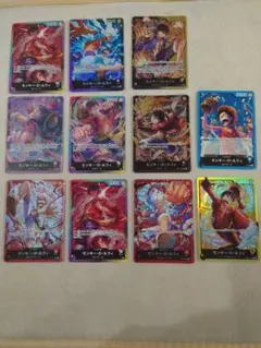 高騰中！ワンピースカード モンキー・D・ルフィ まとめ売りプラス