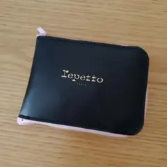 【未使用】LEE付録　Repetto エコバッグ ブラック/ピンクのサムネイル