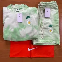 NIKE スウェット 上下 L M　トレーナー　ハーフパンツ　未着用・タグ付き