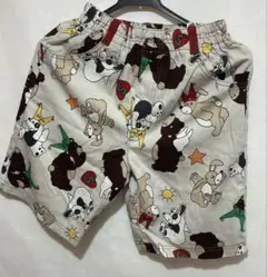 castelbajac kids sport動物柄 ハーフパンツ 130サイズ