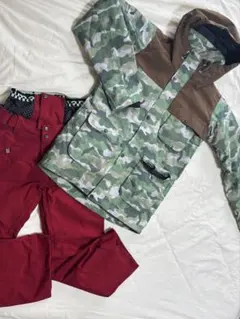nima スキーウェア　スノーボードウェア　迷彩　レディース