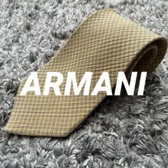 ARMANI COLLEZIONI ネクタイ シルク イタリア製 옐로우 옐로우