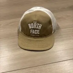 THE NORTH FACE ベージュキャップ
