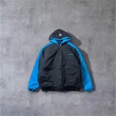 NIKE NFL パンサーズ 中綿ナイロンジャケット XL 黒 青