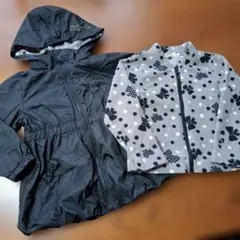 KPニットプランナーAライン2ウェイコートジャケット110ブラック