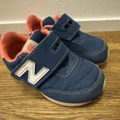 New Balance キッズシューズ ネイビー/ピンク 13.5