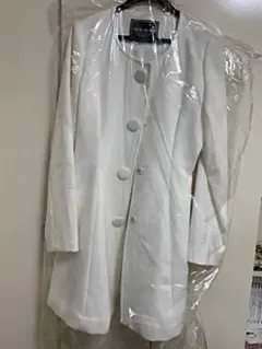 さらに値下げしました！！コート　ホワイト　セシルマクビー　ホワイト　ロング丈