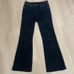 H&M ブラック フレアデニム 40