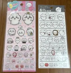 ちいかわ 韓国5サイズステッカー 4サイズステッカー ちいかわシール 2点セット