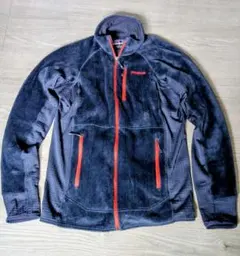 美品 パタゴニア R2ジャケット M ネイビー フリースジャケット ポーラテック