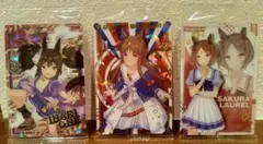 ウマ娘ウエハース第４R　3枚セット