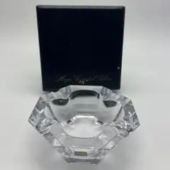【美品・箱付】HOYA CRYSTAL クリスタル 灰皿 ガラス インテリアのサムネイル
