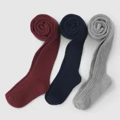 フランスより リブタイツset 再入荷 111213cm