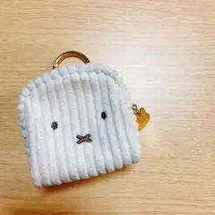 ミッフィーおかおコーディロイミニポーチチャーム付き