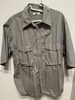 UNIQLO U ユーティリティオーバーサイズシャツ