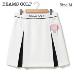 BEAMS GOLF プリーツキュロットスカート ホワイト M - メルカリ