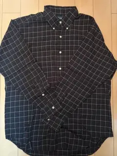 Ralph Lauren Blake ブラックチェックネルシャツ L