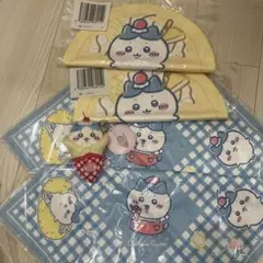 新品未使用【5点まとめ】ちいかわクレープくじハチワレ