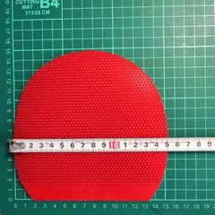 モリストspax ニッタク 卓球ラバー 赤 表ソフト