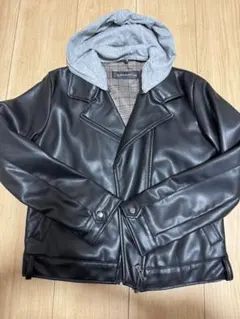 革ジャン風アウター　140cm