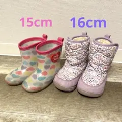 長靴&スノーシューズセット