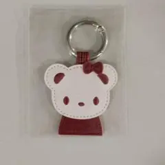 未使用 familiar ファミリア ネームホルダー　リアちゃん 赤