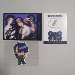 プラスメイト　八馬　ハロウィンステッカー　ブロマイド　QRカード　ガチャ