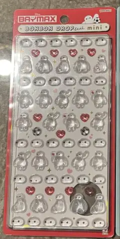 ベイマックス BAYMAX ボンボンボンドロップシールmini 正規品