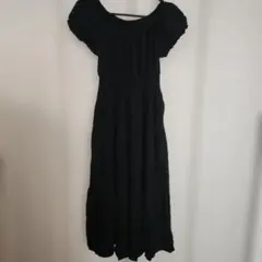 J&Co ブラック ロングワンピース