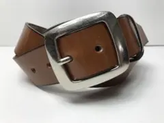 RUEHL No.925 レザーベルト ブラウン シルバー メンズ ブランド - メルカリ