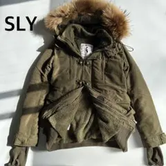 y2k フェアリーグランジ ファー ロングリブ N-3Bアーカイブ S SLY