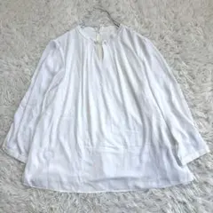 定価3万✨️新品 ADORE バックシャン ブラウス デザイントップス 白 38 