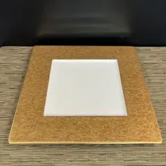 ノリタケ 26.5cmスクエアプレート ゴールド　新品未使用