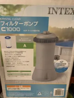 INTEX Krystal Clear フィルターポンプ 637J - メルカリ
