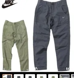 カーキ ワークパンツ